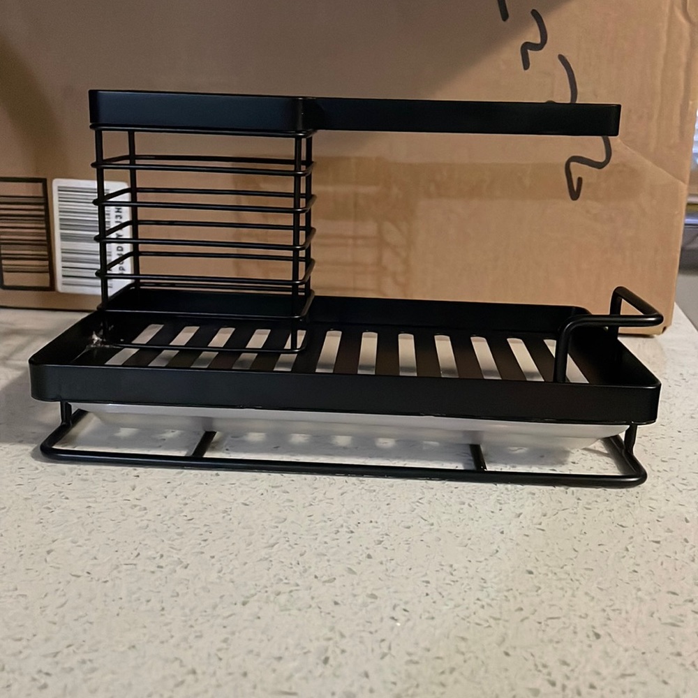 Sleek black Amazon Sink Accessory